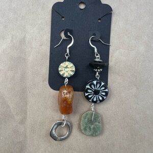 Handcrafted Multicolor Dangle Earrings